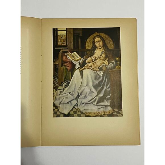 VTG MCM  Flemish Paintings from The Pitman Gallery Circa 1950's - Picture 3 of 4